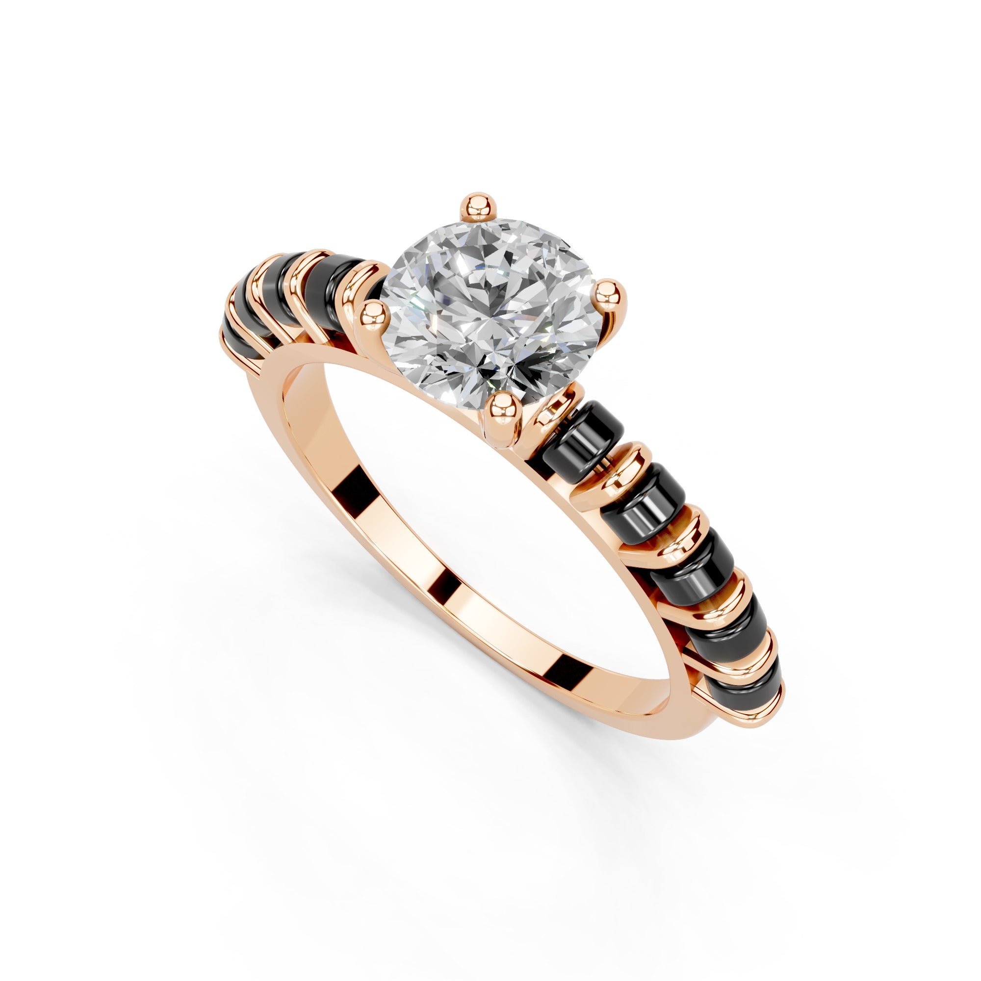 Noir Radiance Ring