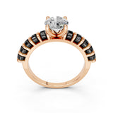 Noir Radiance Ring