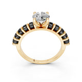 Noir Radiance Ring