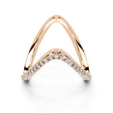Vera V-Contour Ring