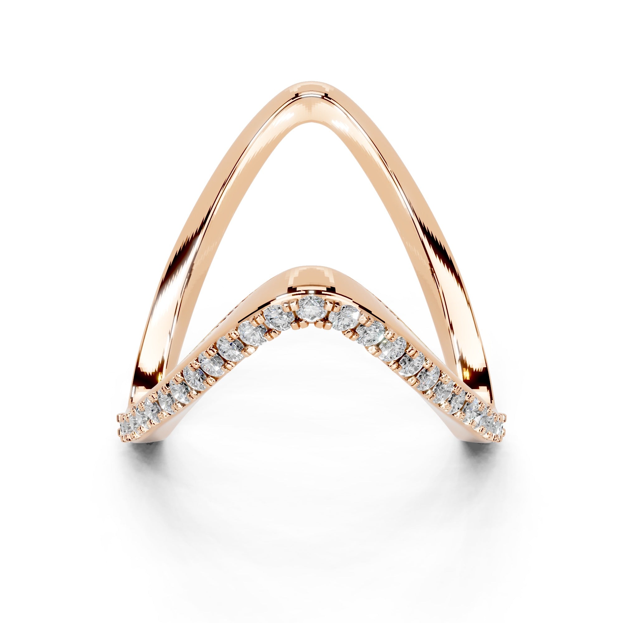 Vera V-Contour Ring