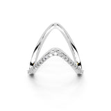 Vera V-Contour Ring