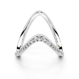 Vera V-Contour Ring
