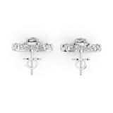 Radiant Bloom Diamond Earrings