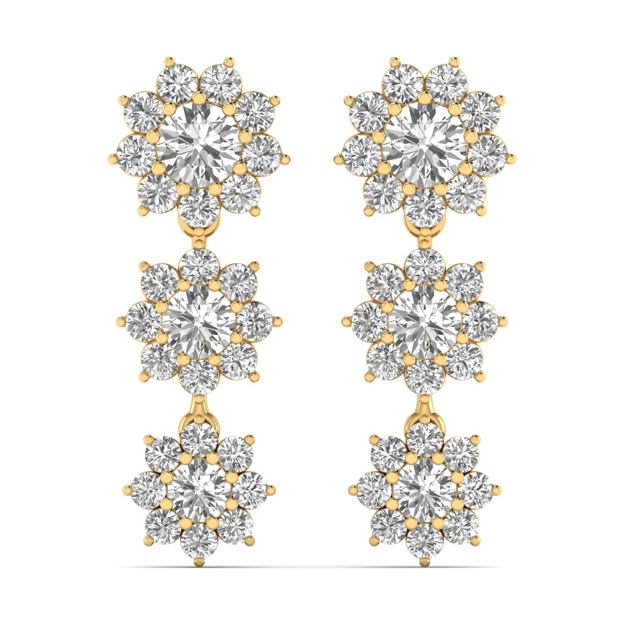 Diamond Frost Earrings