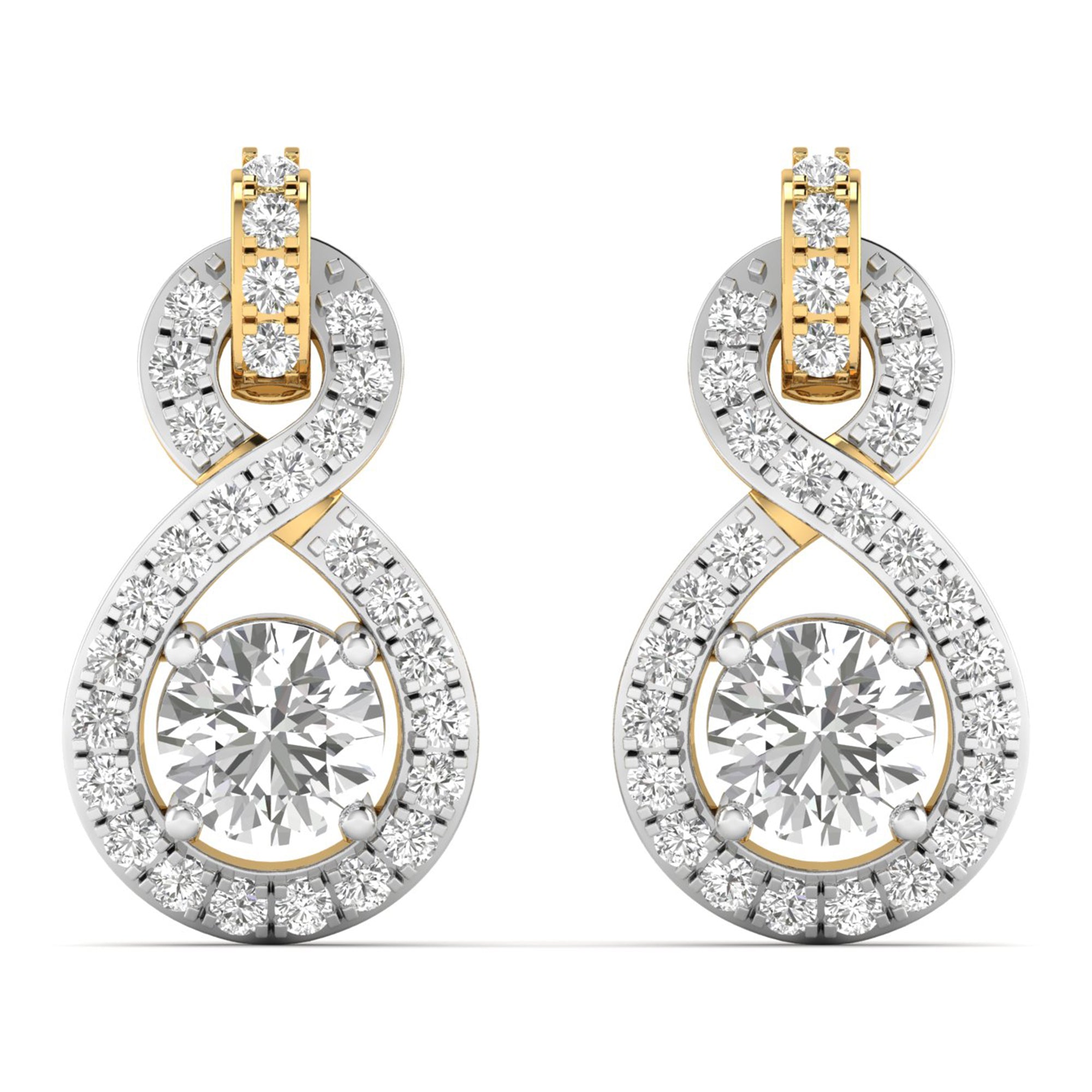 EverGlow Infinity Earrings