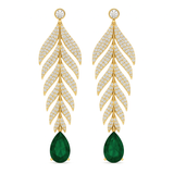 Dala Majestic Feather Drops - Emerald