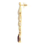 Dala Majestic Feather Drops - Ruby