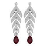 Dala Majestic Feather Drops - Ruby