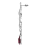 Dala Majestic Feather Drops - Ruby