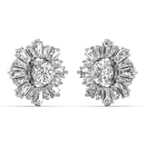 Regal Sunburst Diamond Studs