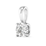 Classic Solitaire Charm Pendant