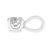 Classic Solitaire Charm Pendant