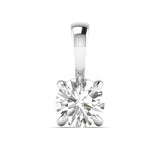 Classic Solitaire Charm Pendant